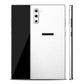 Samsung Galaxy Note 10 Textured Matt White Skins