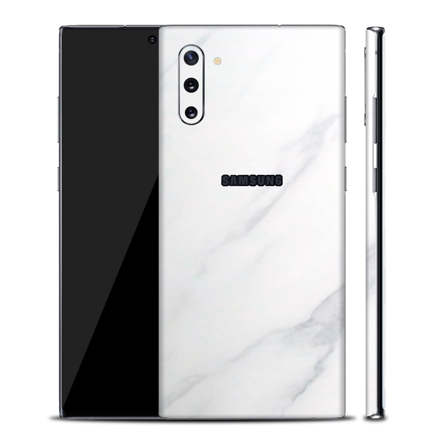 Samsung Galaxy Note 10 White Marble Skins