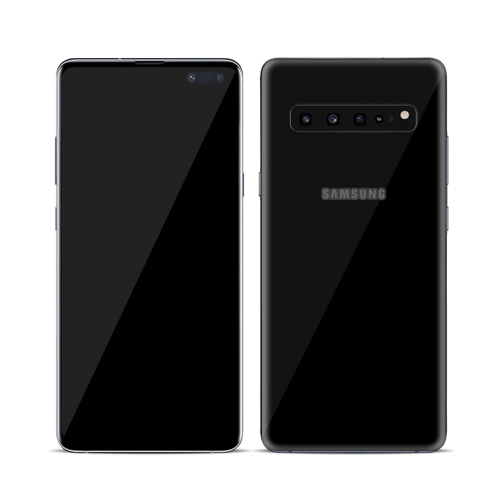 Samsung Galaxy S10 5G Black Gloss Skins
