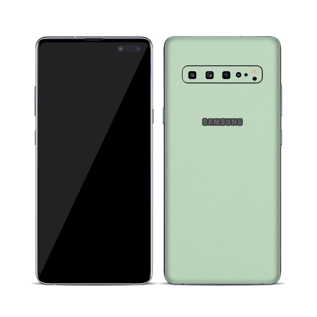 Samsung Galaxy S10 5G Textured Matt Mint Skins