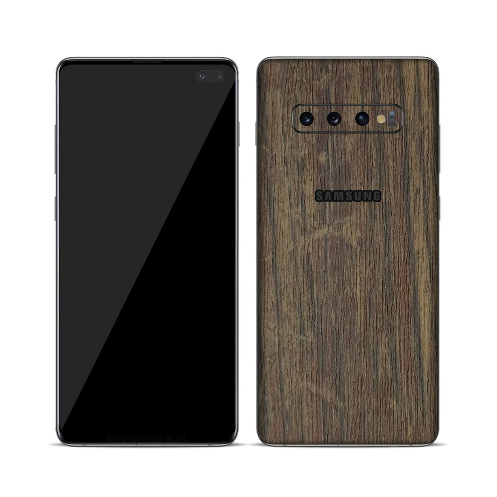 Samsung Galaxy S10 Aged Oak Skins