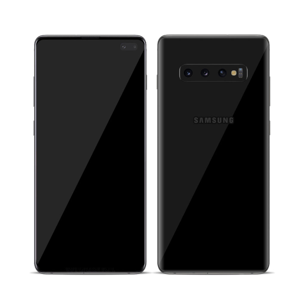 Samsung Galaxy S10 Plus Black Gloss Skins
