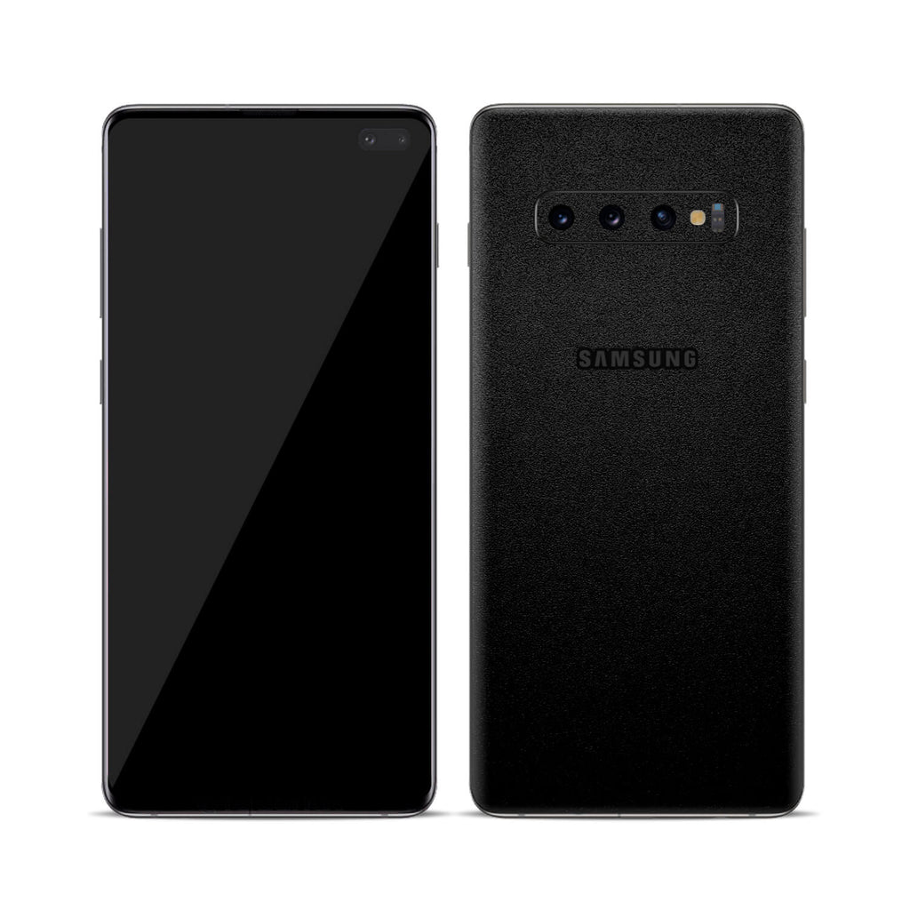 Samsung Galaxy S10e Textured Matt Black Skins