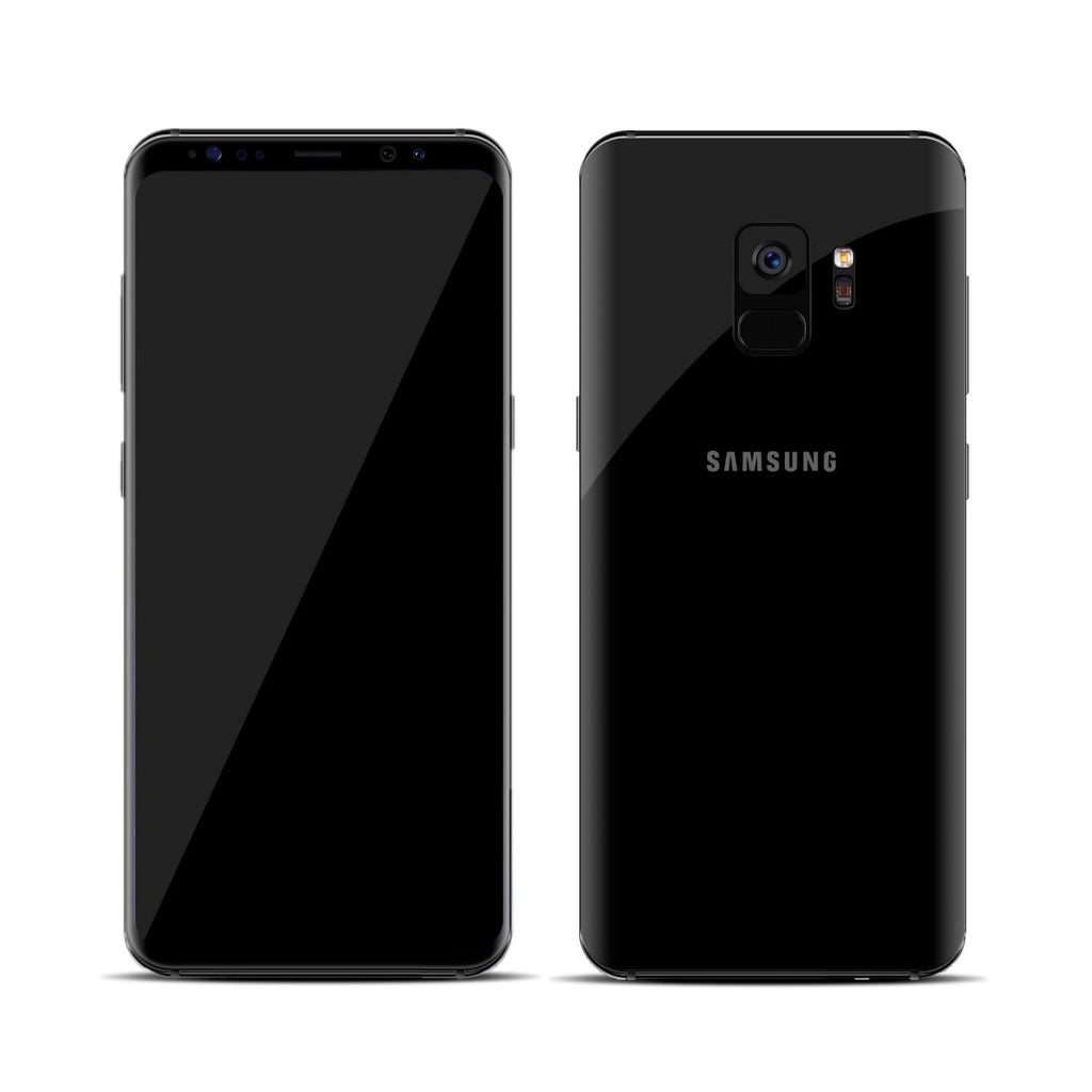 Samsung Galaxy S9 Black Gloss Skins