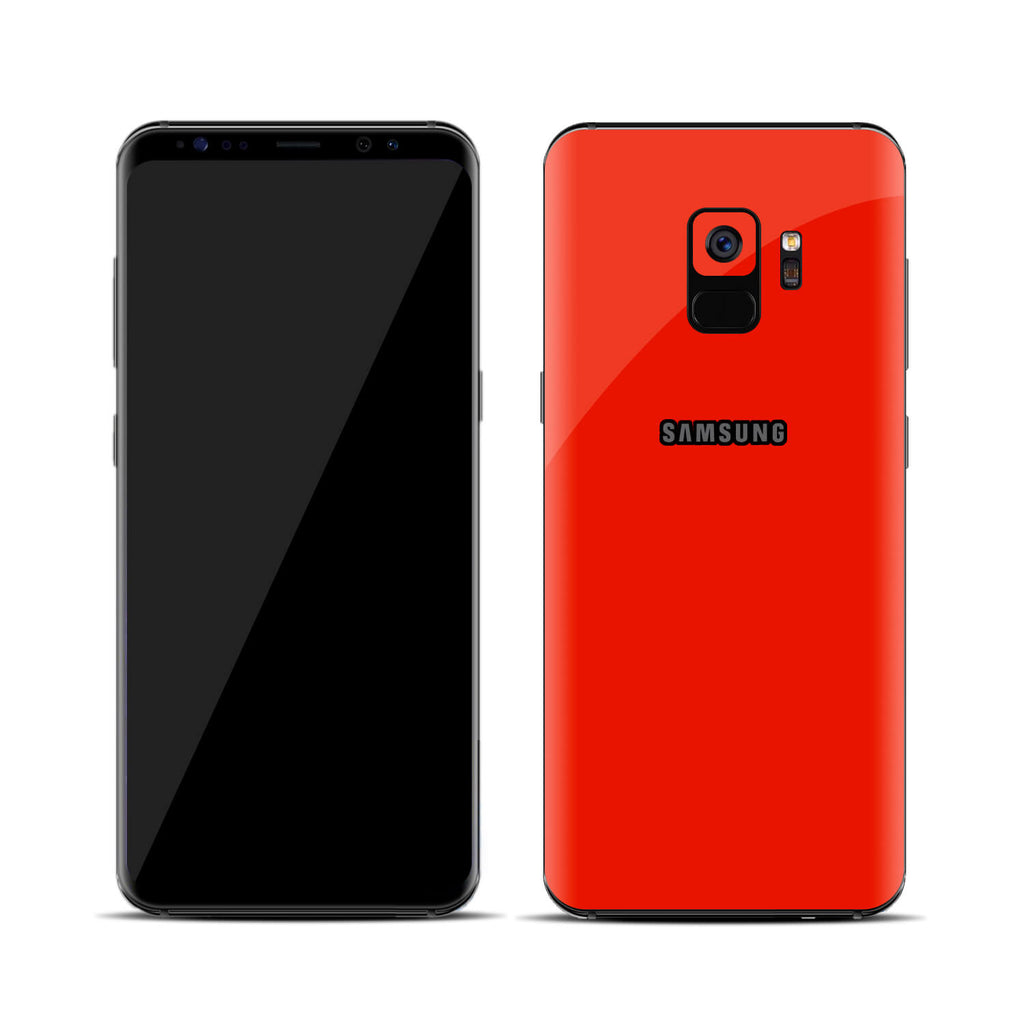 Samsung Galaxy S9 Dragon Red Gloss Skins