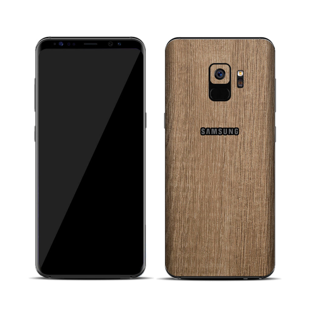 Samsung Galaxy S9 Modern Oak Skins