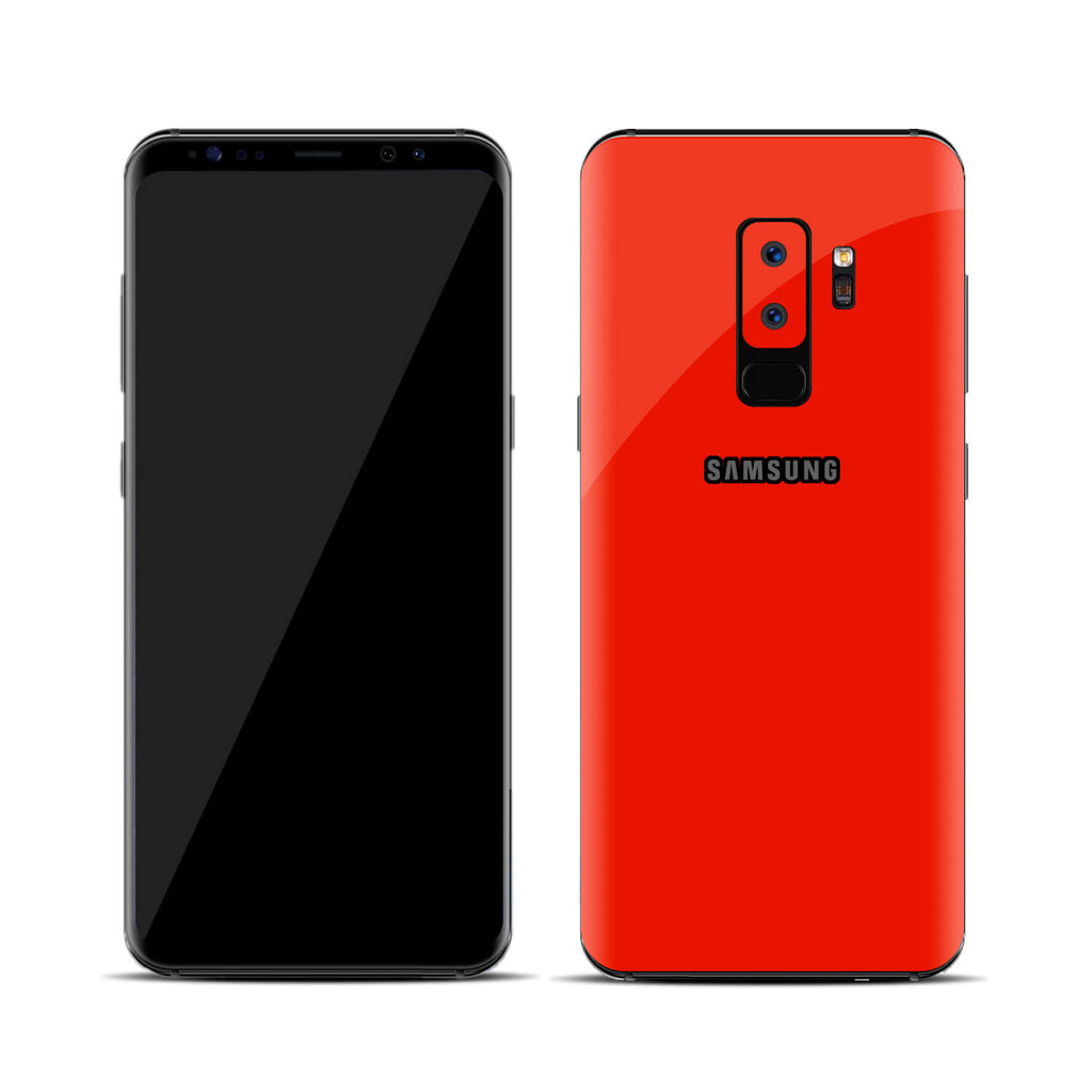 Samsung Galaxy S9 Plus Dragon Red Gloss Skins
