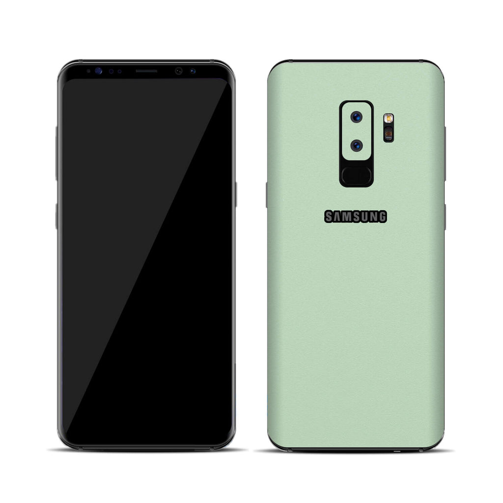 Samsung Galaxy S9 Plus Textured Matt Mint Skins