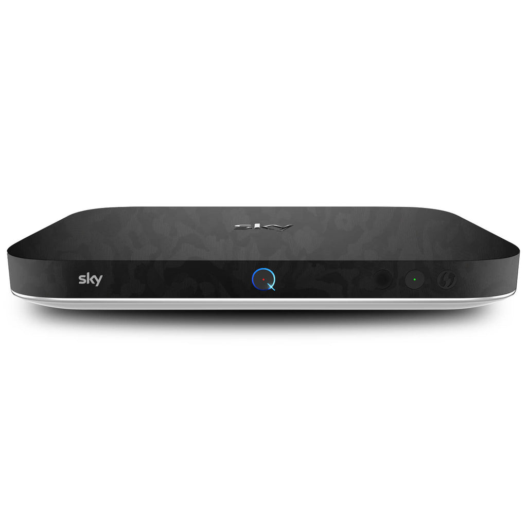 Sky Q Box Black Camo Skins