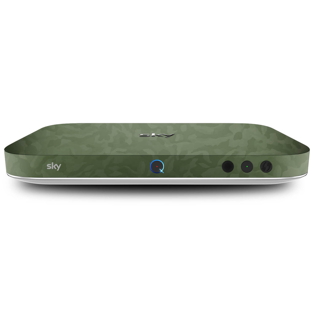Sky Q Box Green Camo Skins