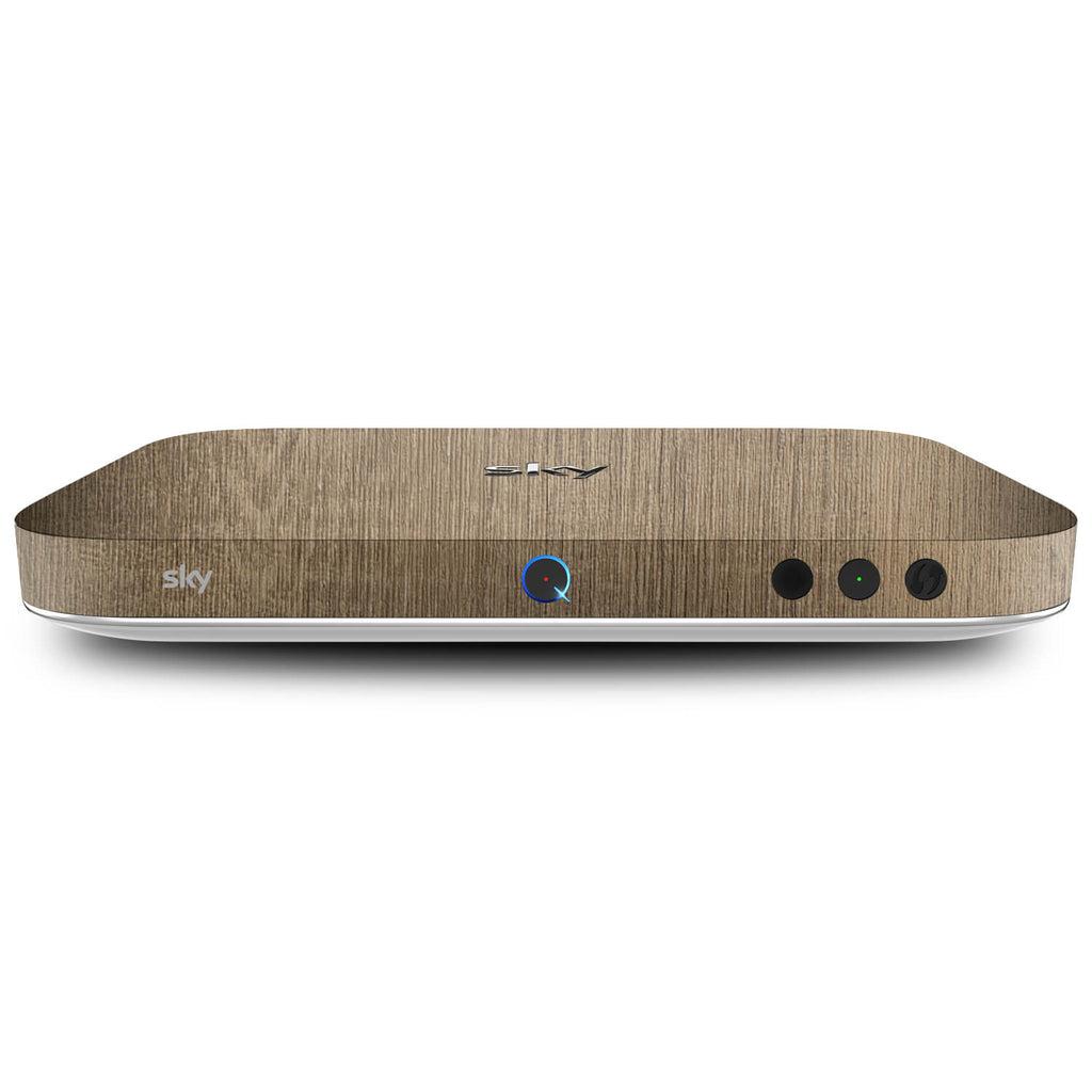 Sky Q Box Modern Oak Skins