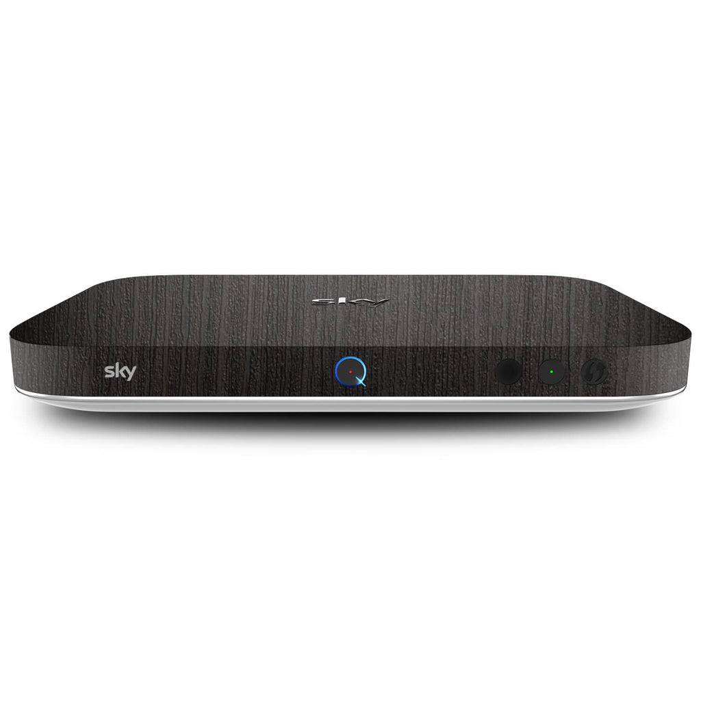 Sky Q Box Silverblack Wood Skins
