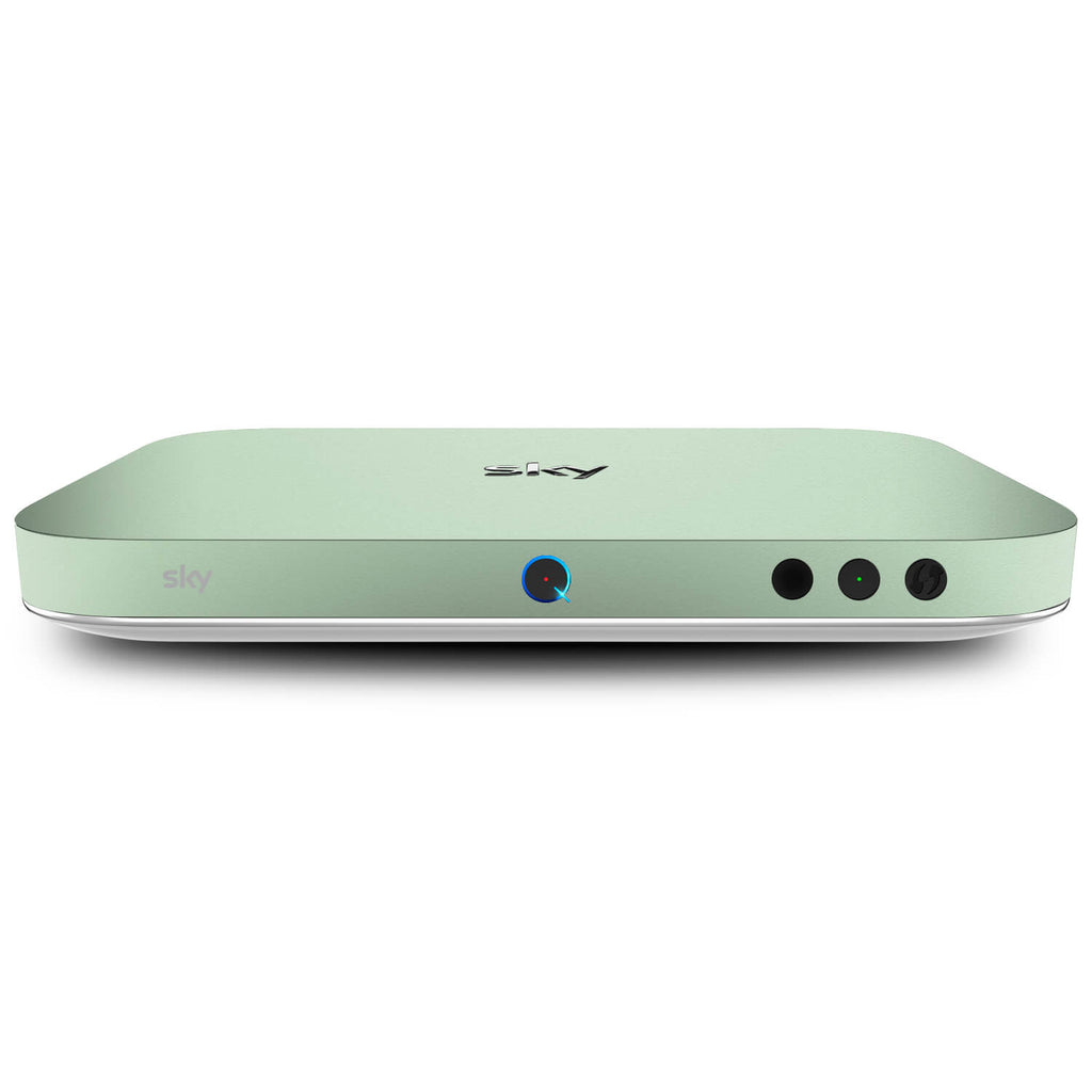 Sky Q Box Textured Matt Mint Skins