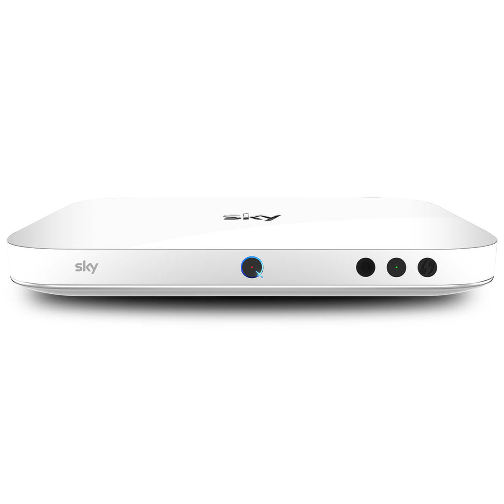 Sky Q Box White Gloss Skins