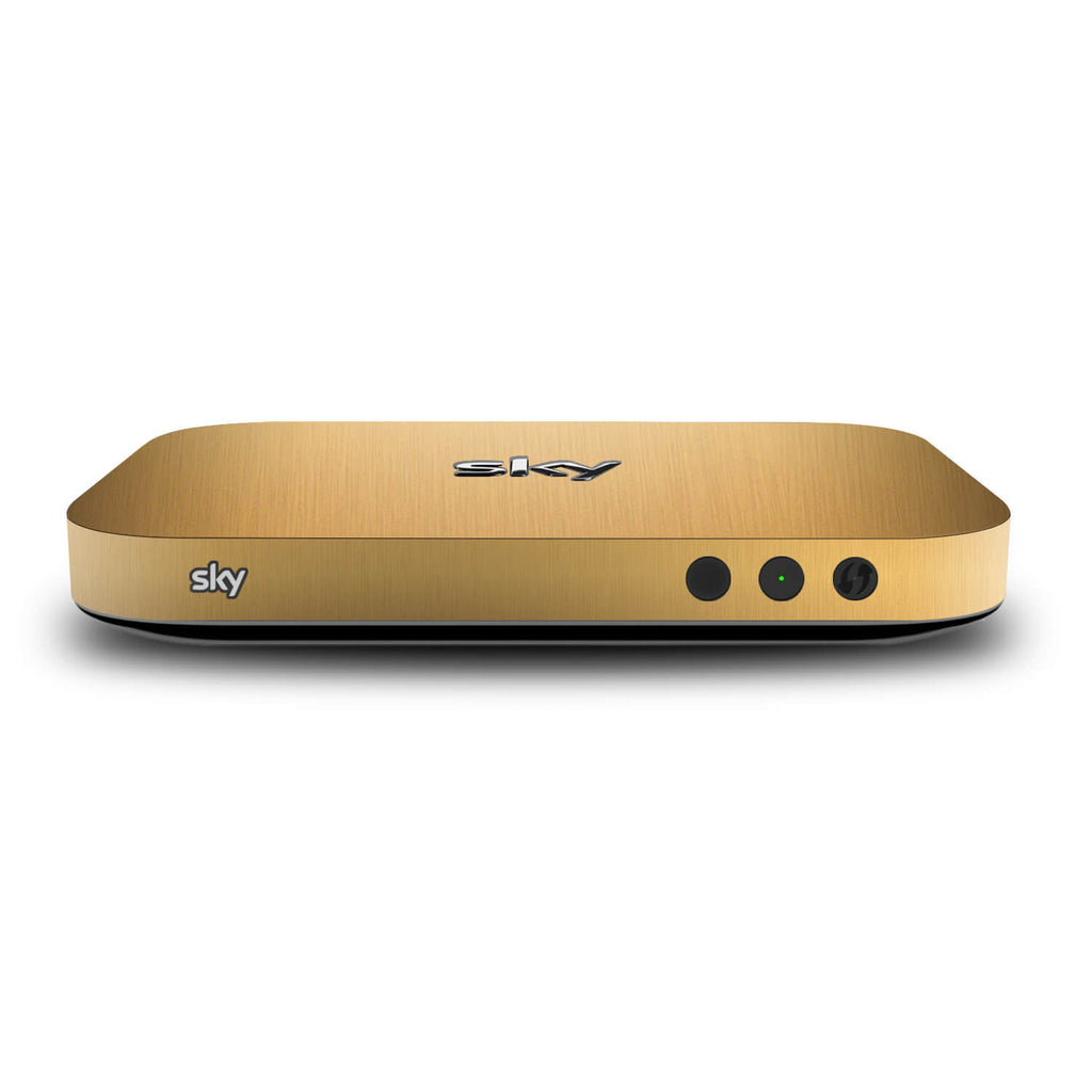 Sky Q Mini Box Ancient Gold Skins