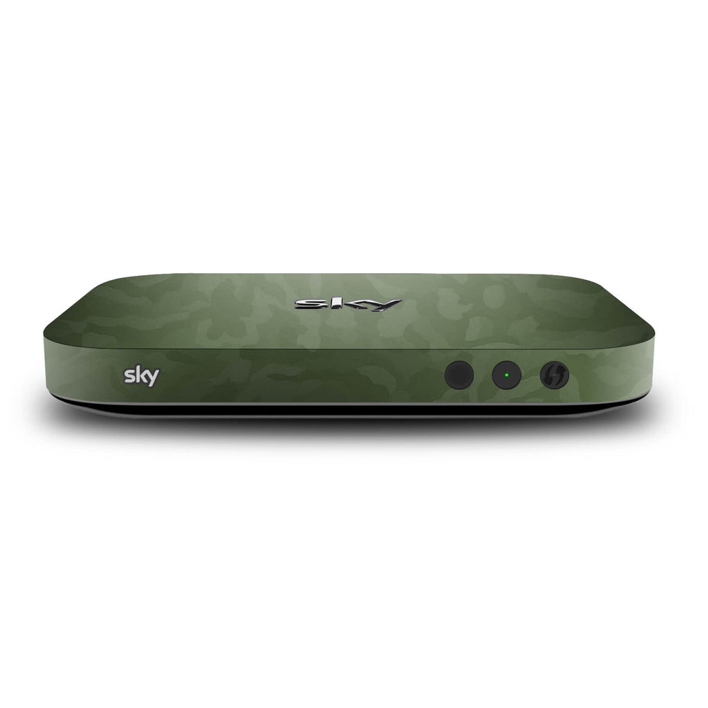 Sky Q Mini Box Green Camo Skins