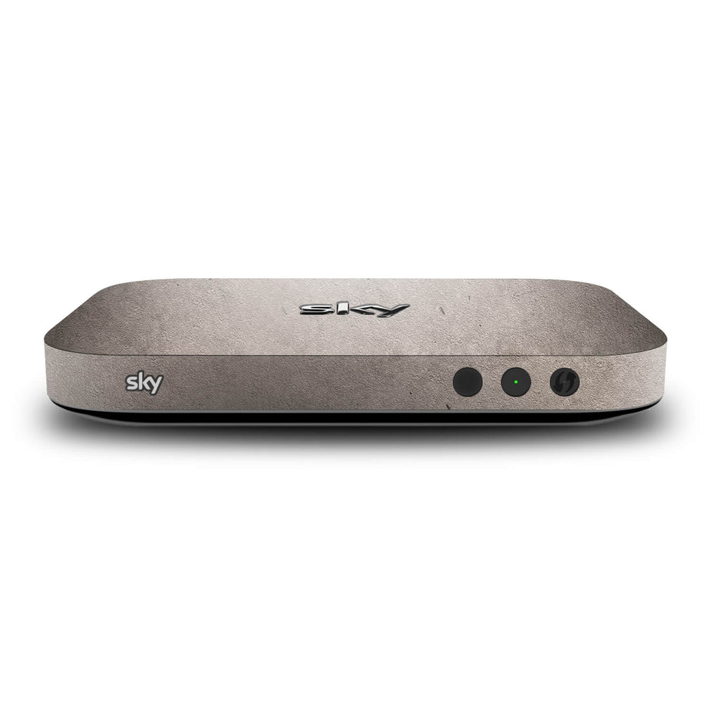Sky Q Mini Box Sahara Concrete Skin