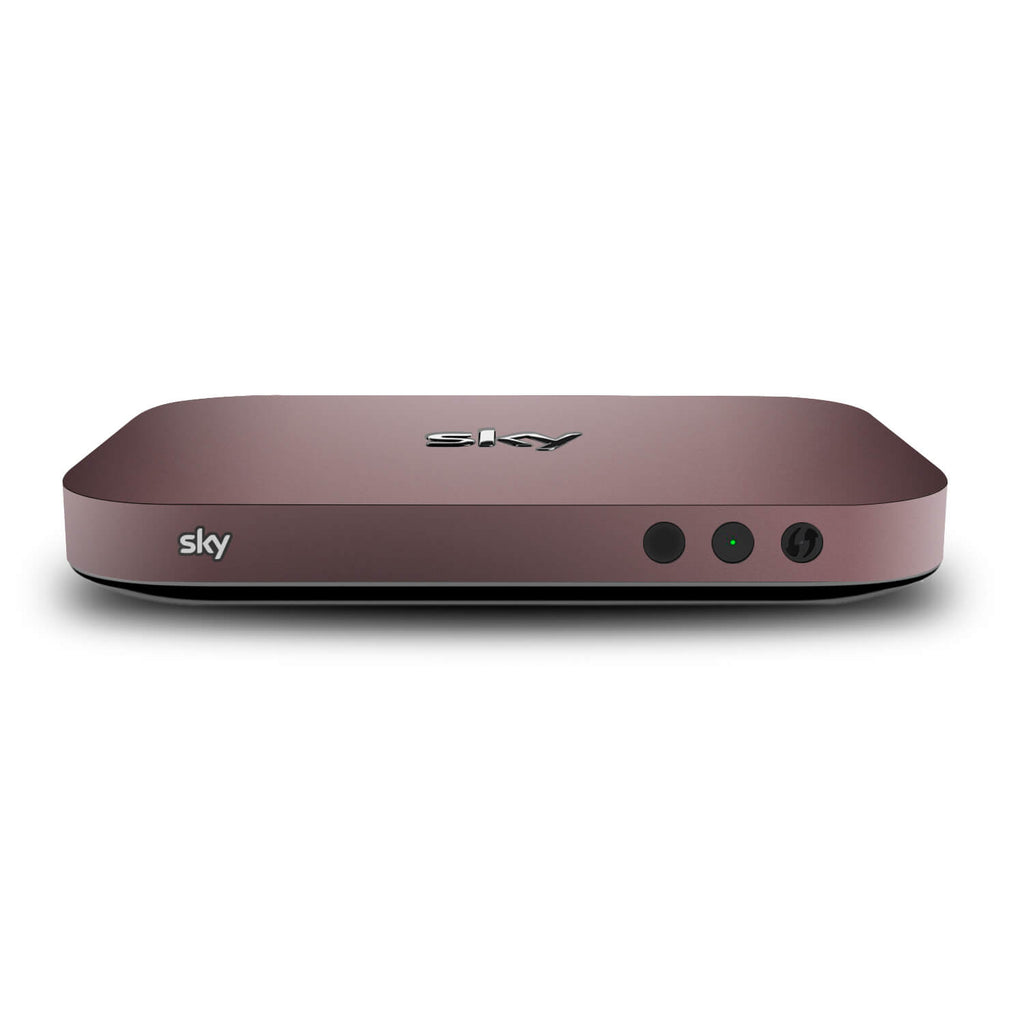 Sky Q Mini Box Textured Matt Mulberry Skin