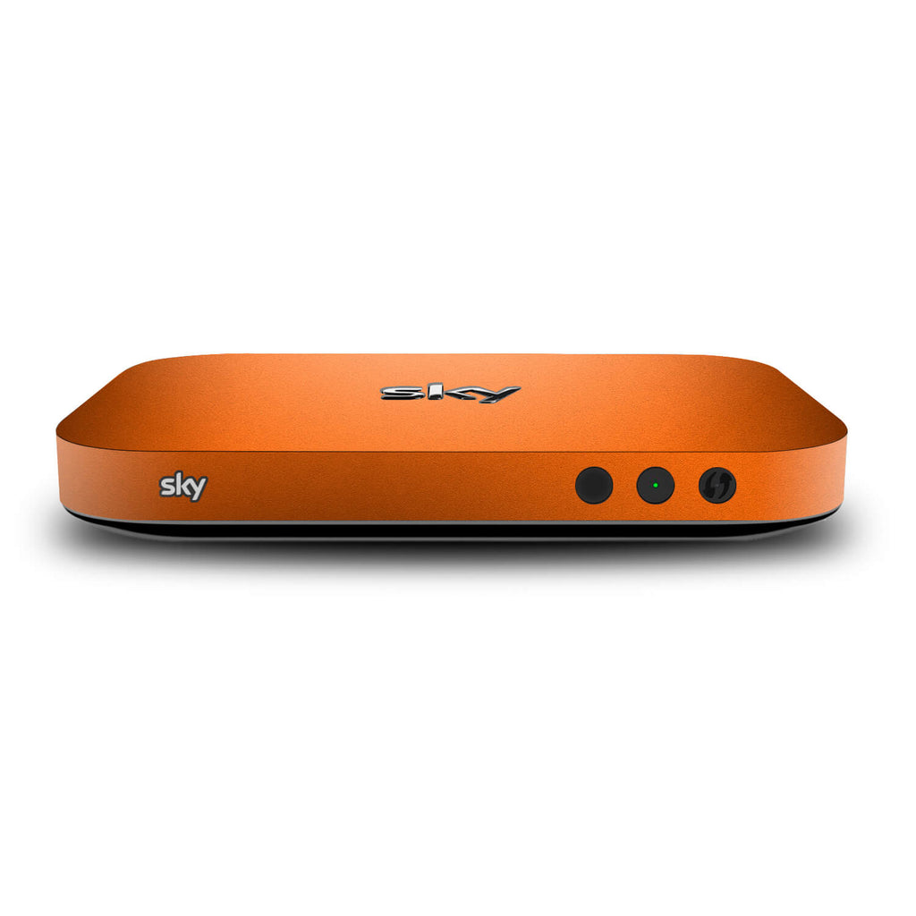 Sky Q Mini Box Textured Matt Orange Skin