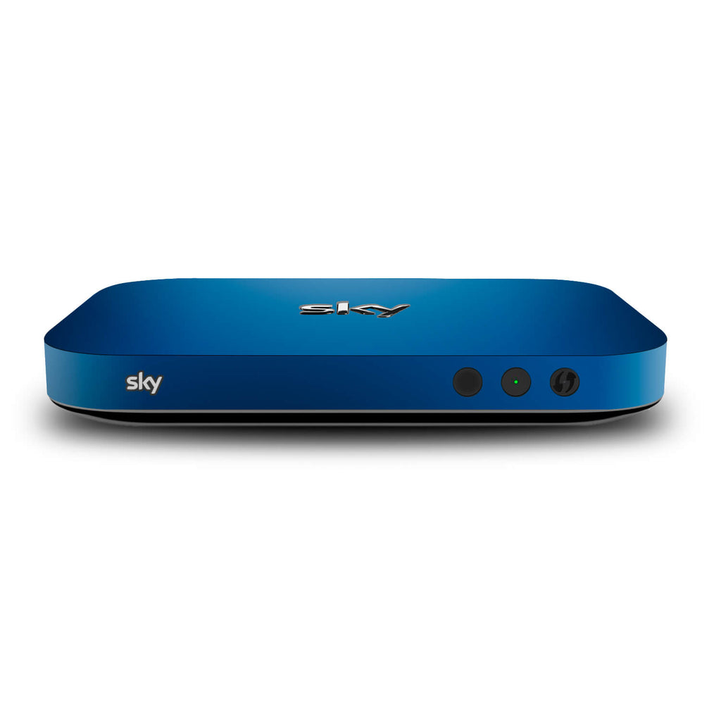 Sky Q Mini Box Textured Matt Royal Blue Skins