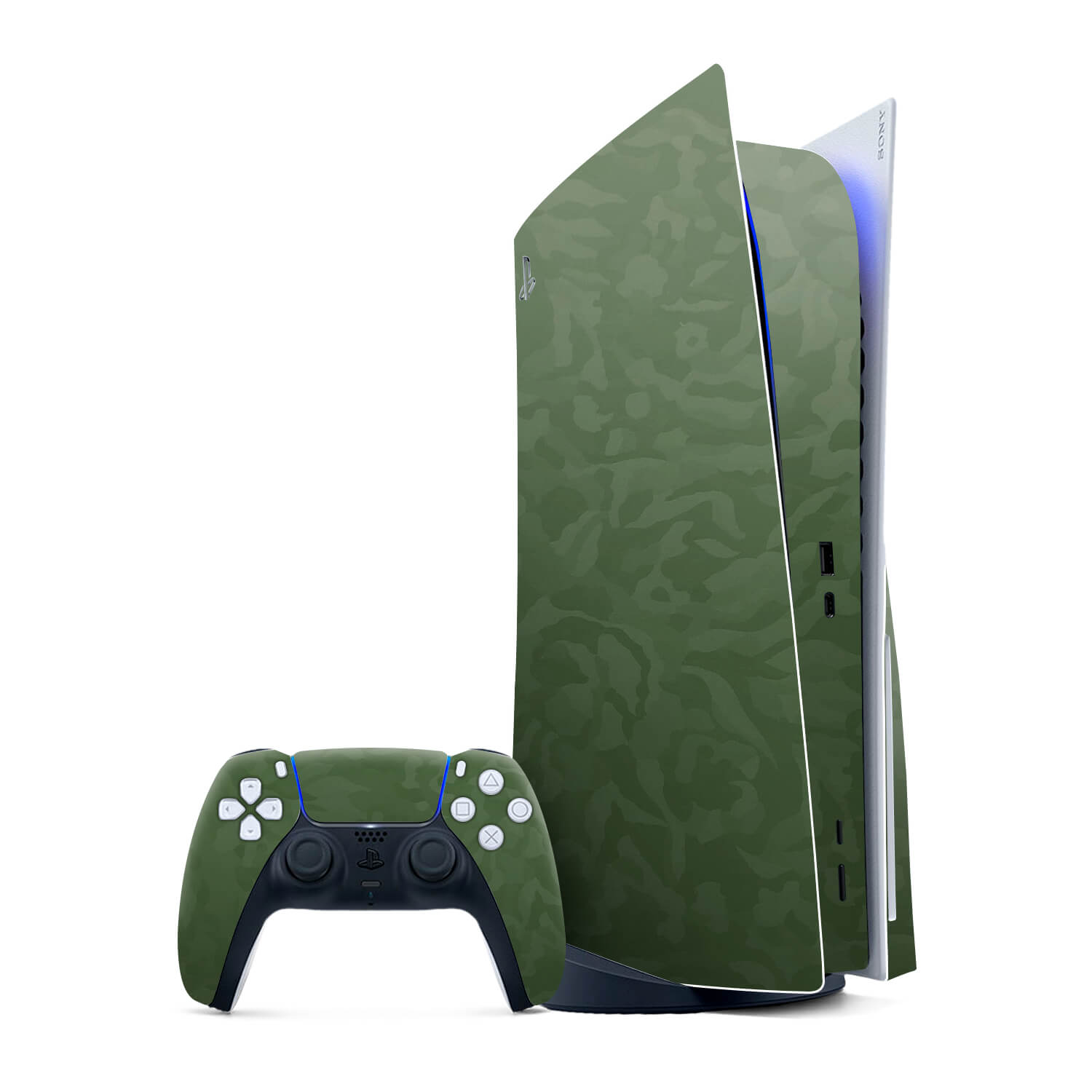 PS5 Green Camo Skins