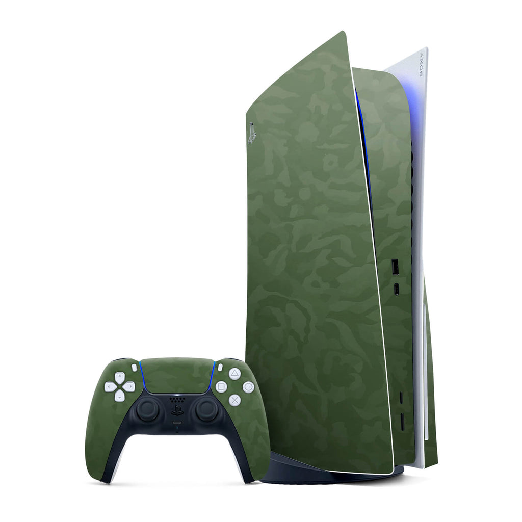 PS5 Green Camo Skins
