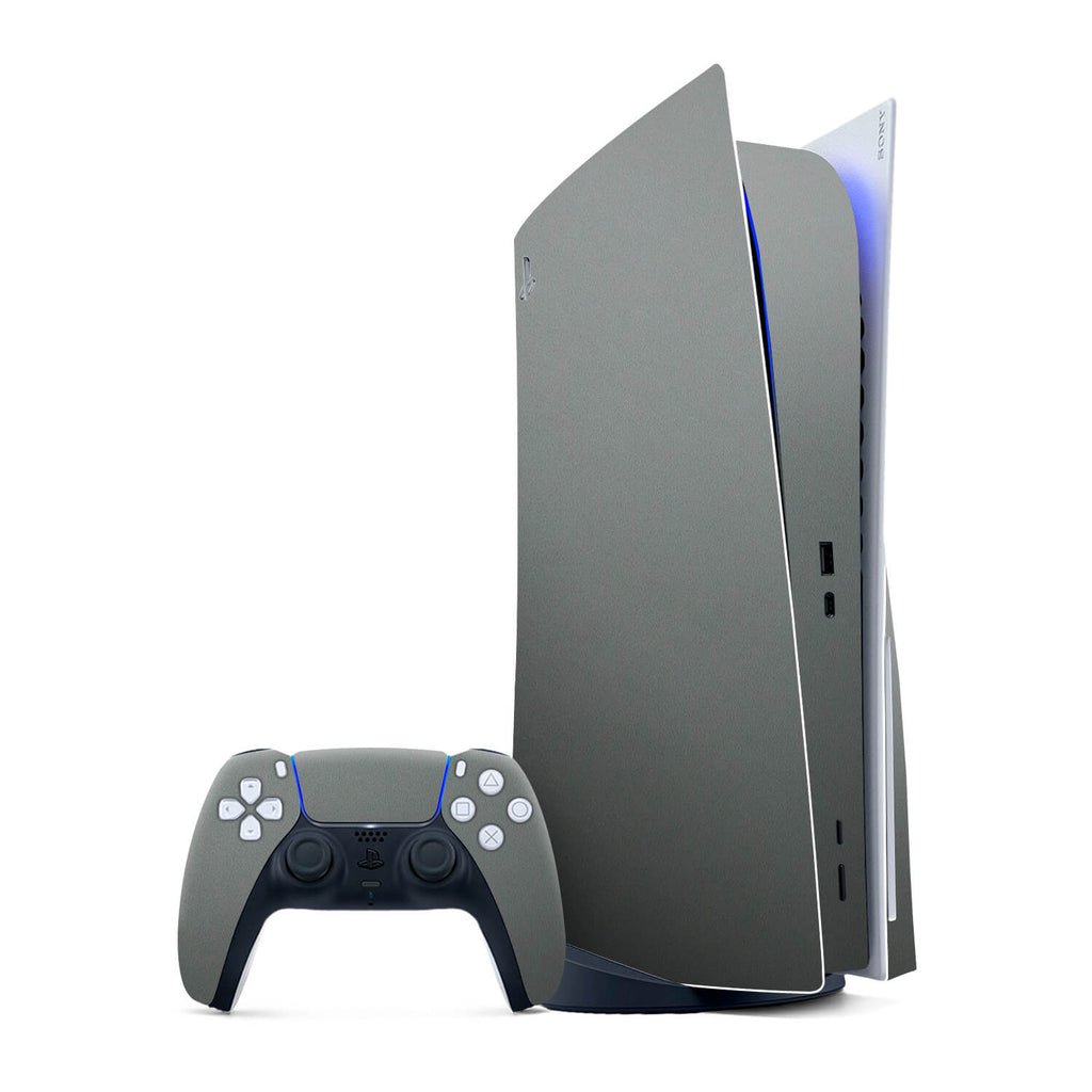 PS5 Textured Matt Grey Skins