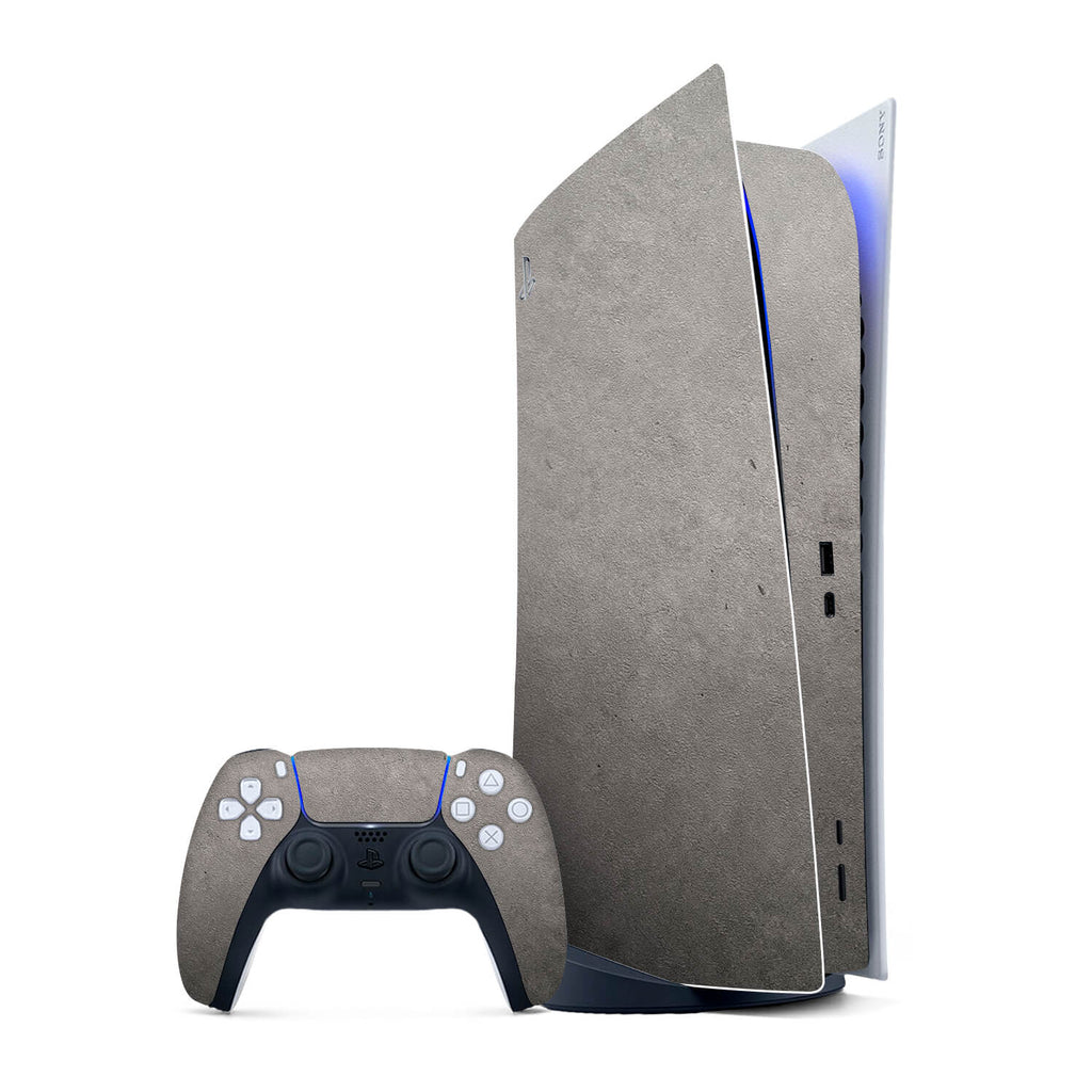 PS5 Digital Edition Sahara Concrete Skins
