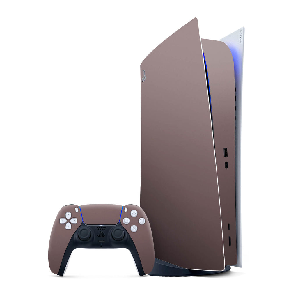 PS5 Digital Edition Textured Matt Mulberry Skins