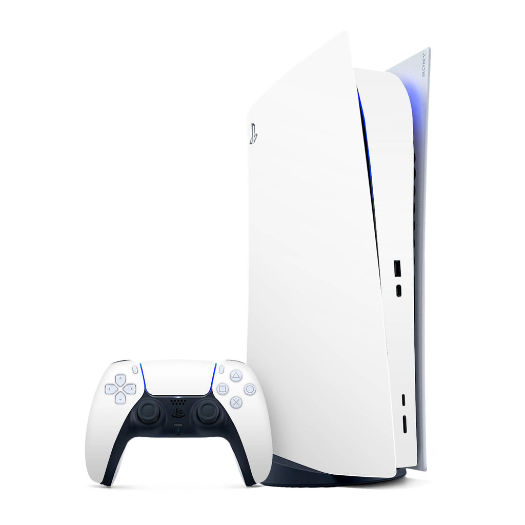 PS5 Digital Edition White Gloss Skins