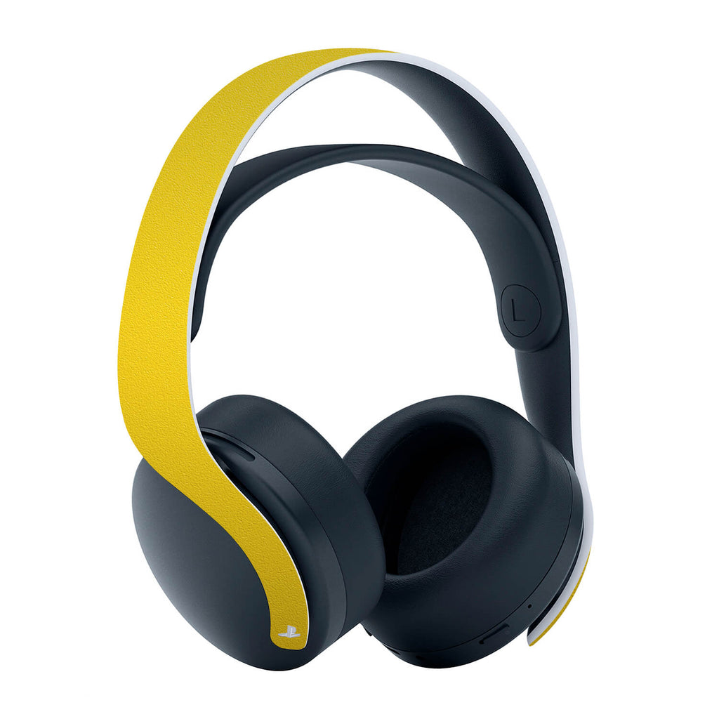 PS5 Pulse 3D Wireless Headset Textured Matt Yellow Skins