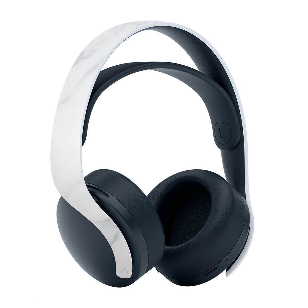 PS5 Pulse 3D Wireless Headset White Marble Skins