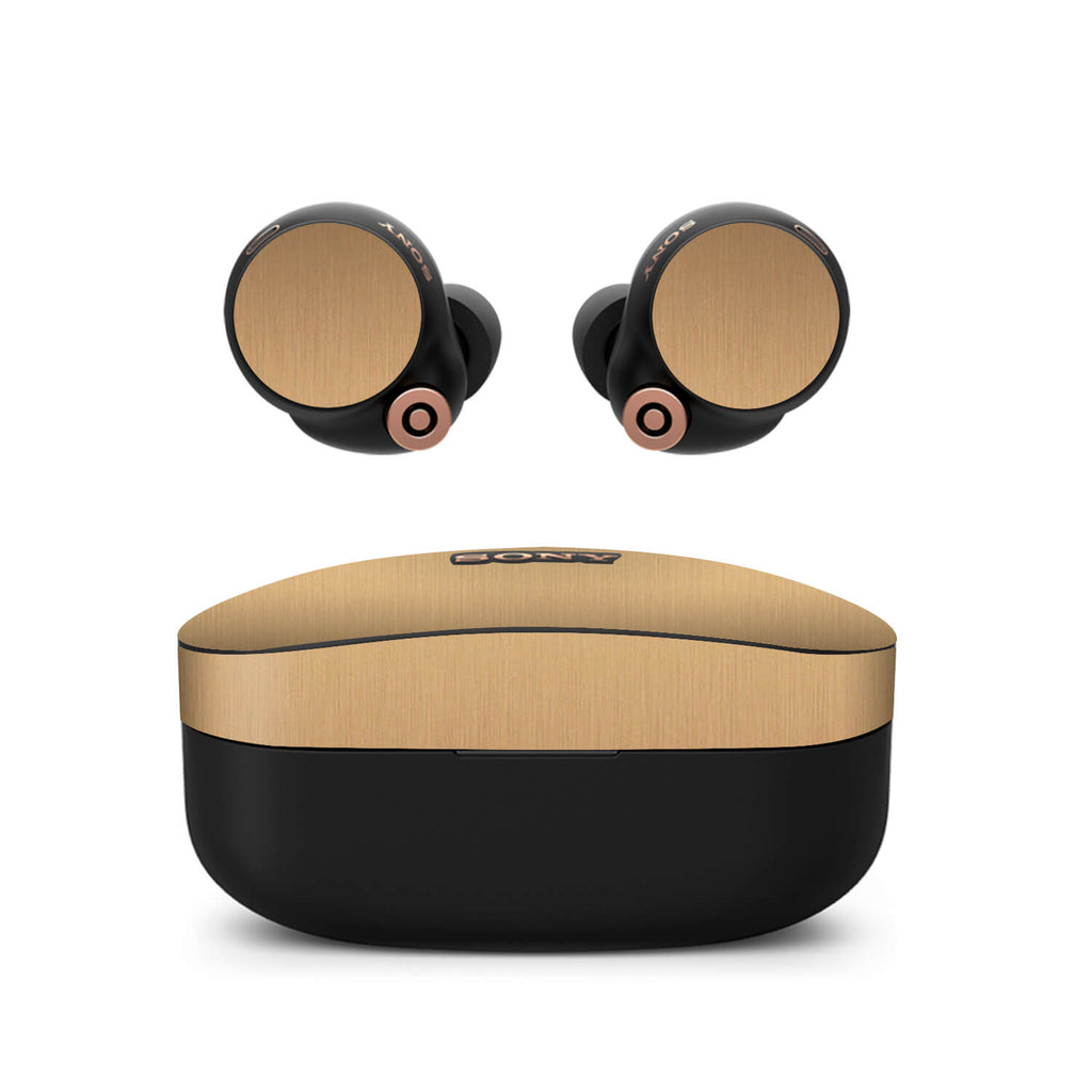 Sony WF-1000XM4 Earbud Brushed gold skins