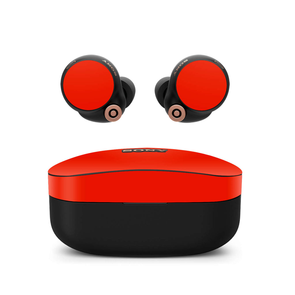 Sony WF-1000XM4 Earbud Dragon red gloss skins