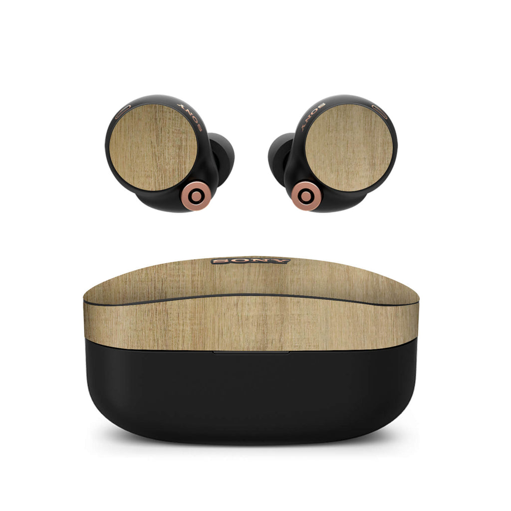 Sony WF-1000XM4 Earbud Modern oak skins