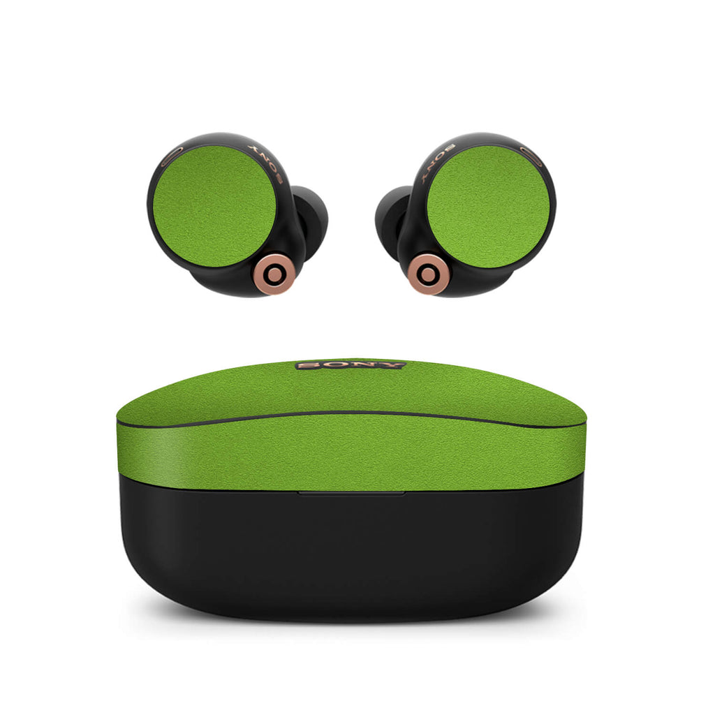 Sony WF-1000XM4 Earbud Textured matt green skins