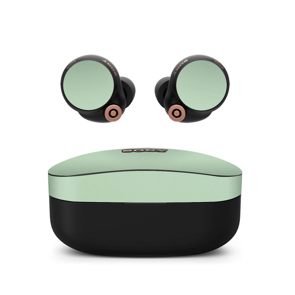Sony WF-1000XM4 Earbud Textured matt mint skins