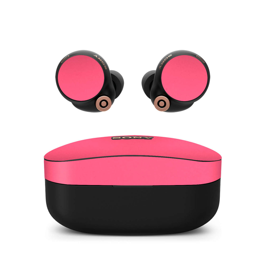 Sony WF-1000XM4 Earbud Textured matt pink skins