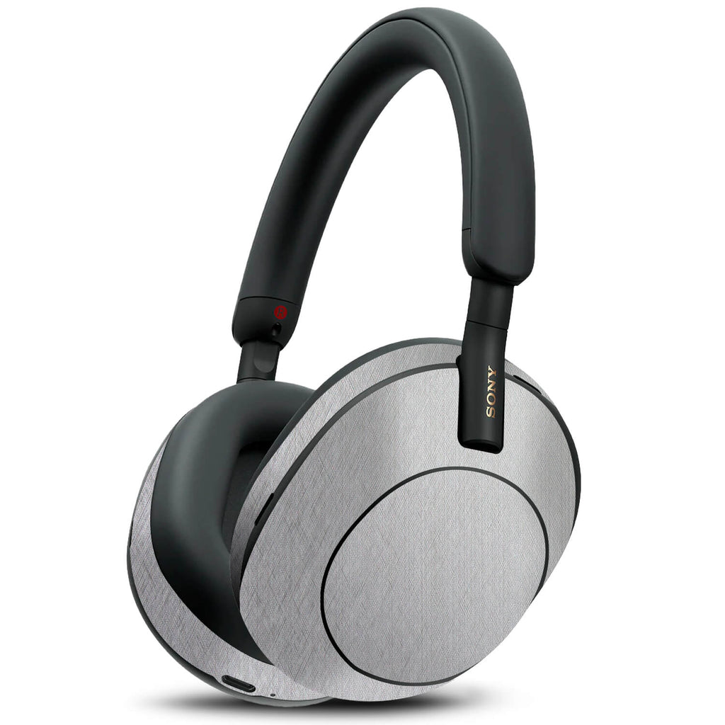 Sony WH1000XM5 Brushed aluminium skins