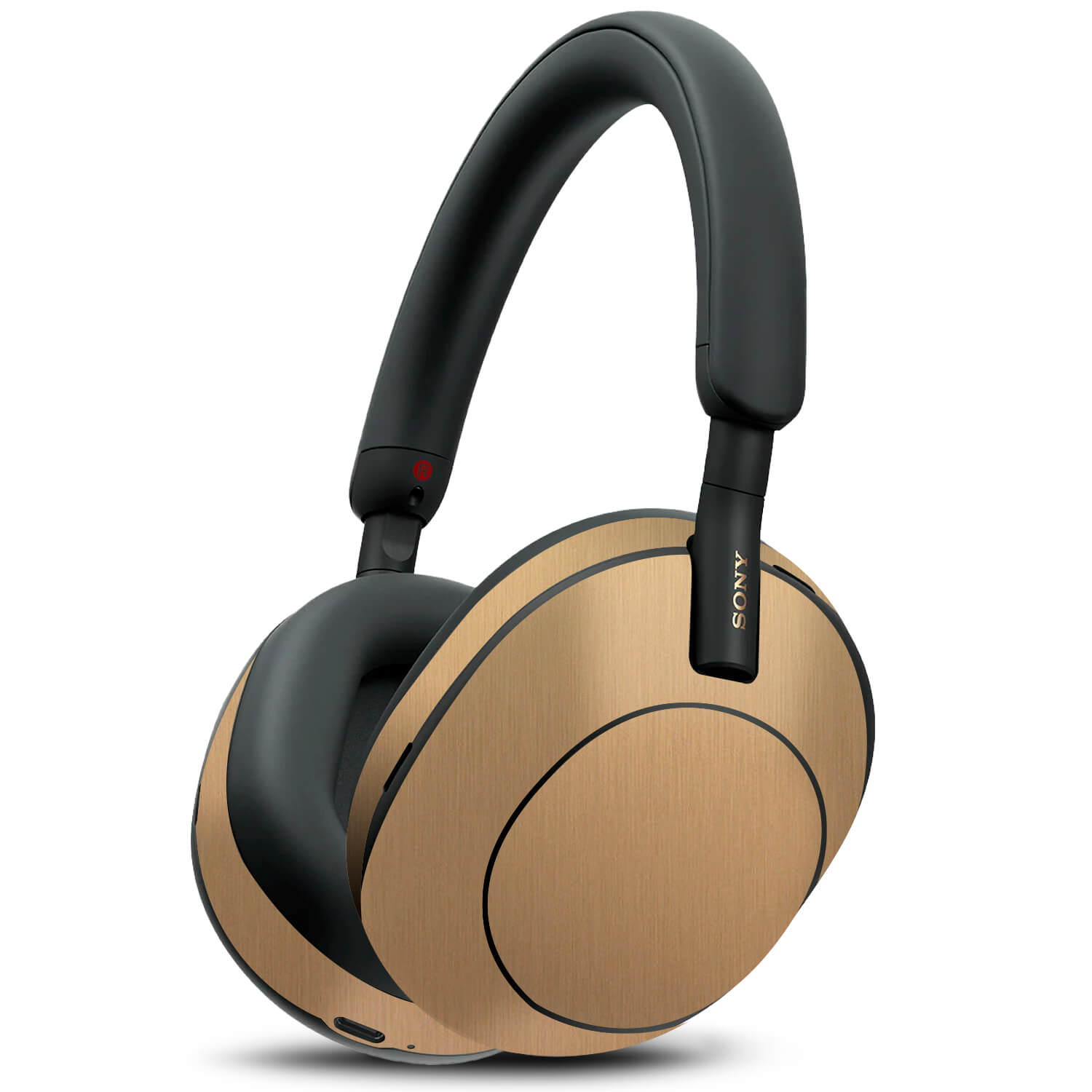 Sony WH1000XM5 Brushed gold skins