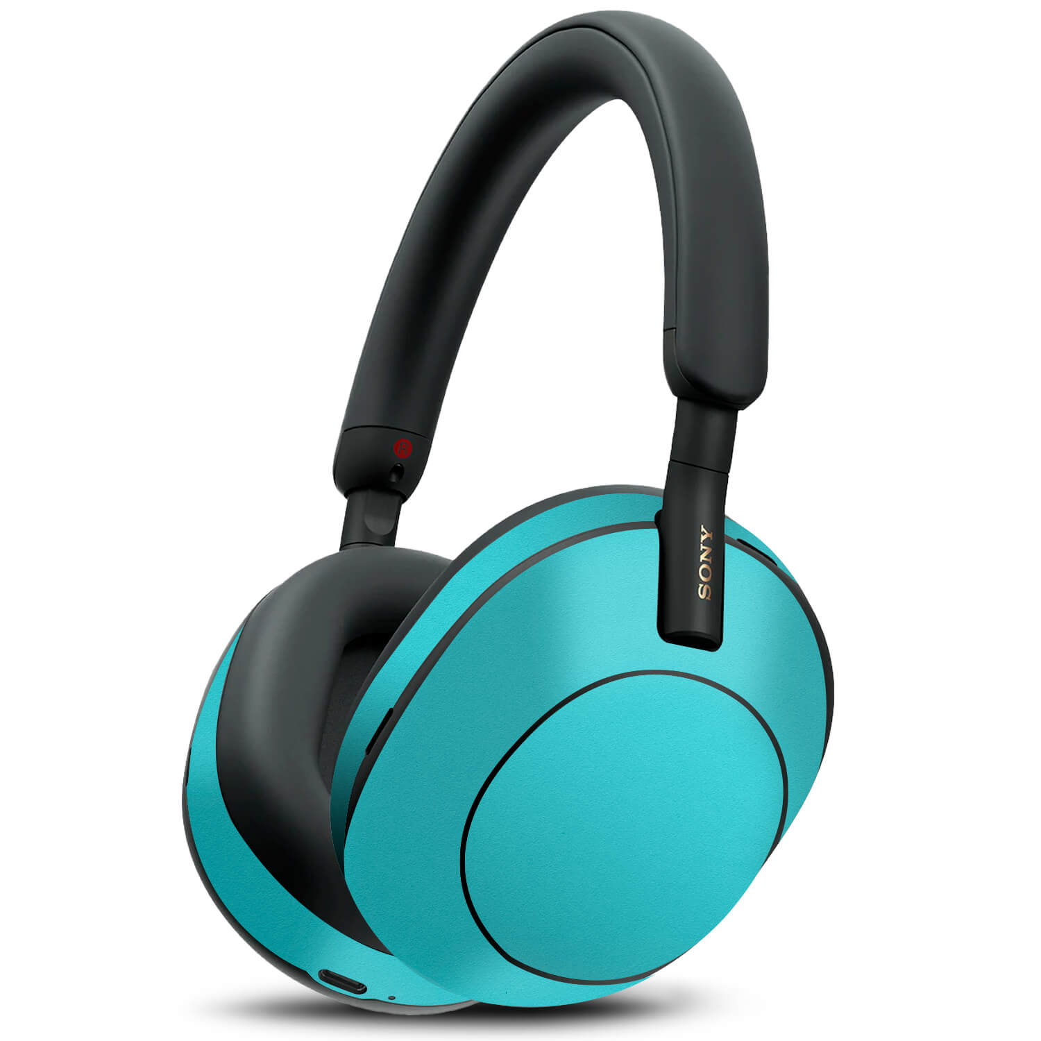 Sony WH1000XM5 Textured matt turquoise skins