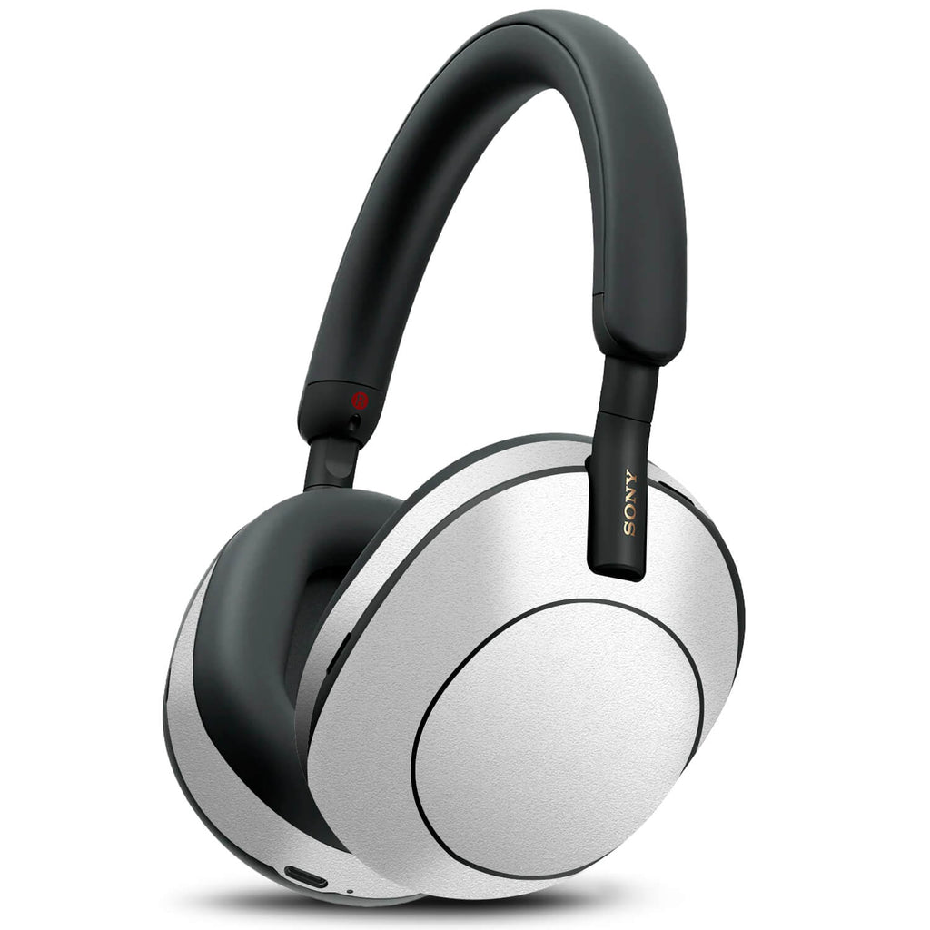 Sony WH1000XM5 Textured matt white skins