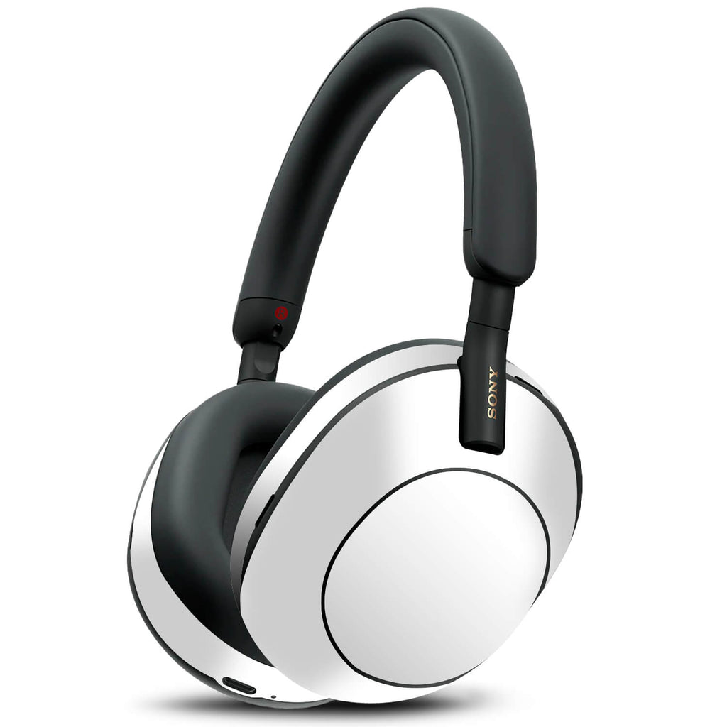 Sony WH1000XM5 White gloss skins