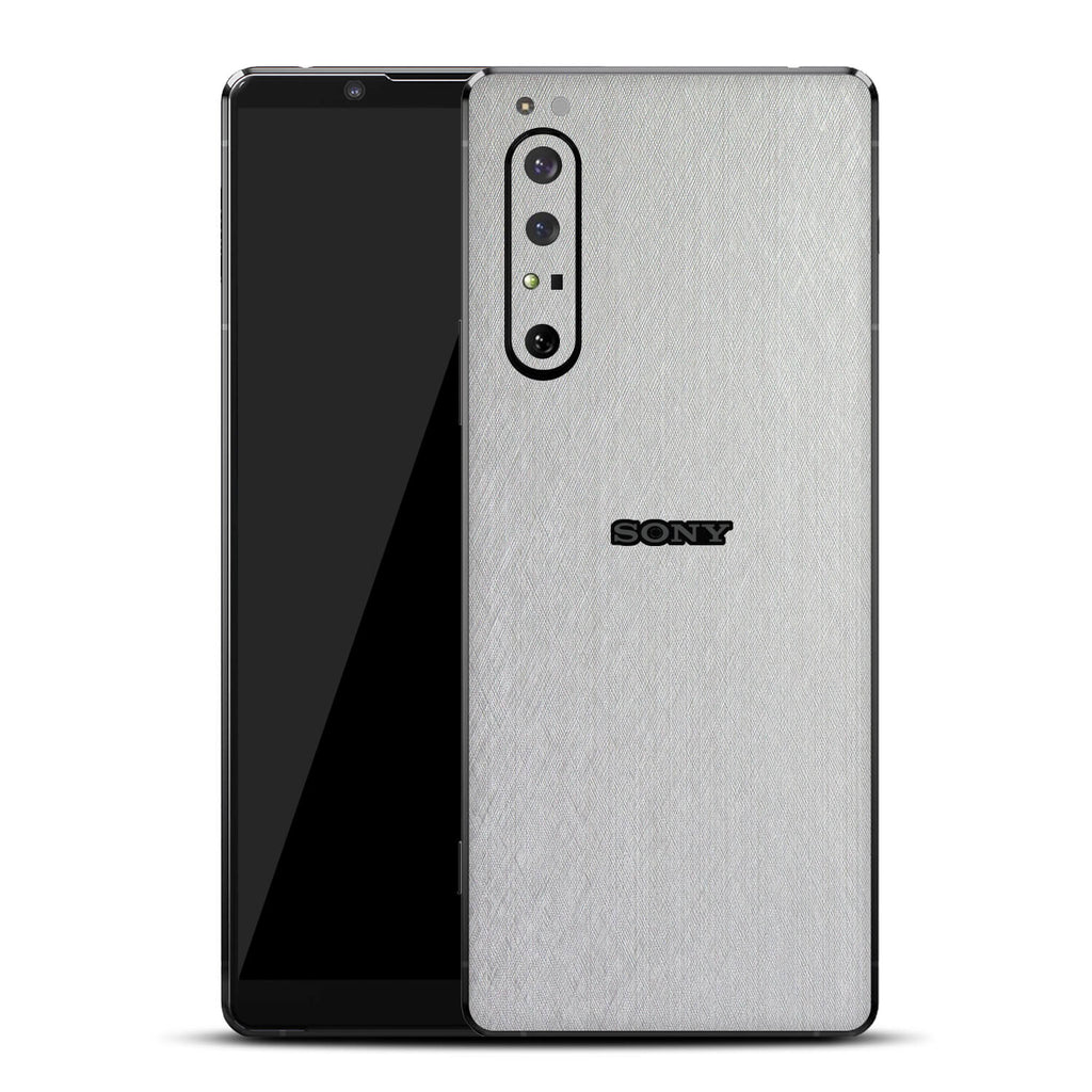 Sony Xperia 1 ii Brushed Aluminium Skins
