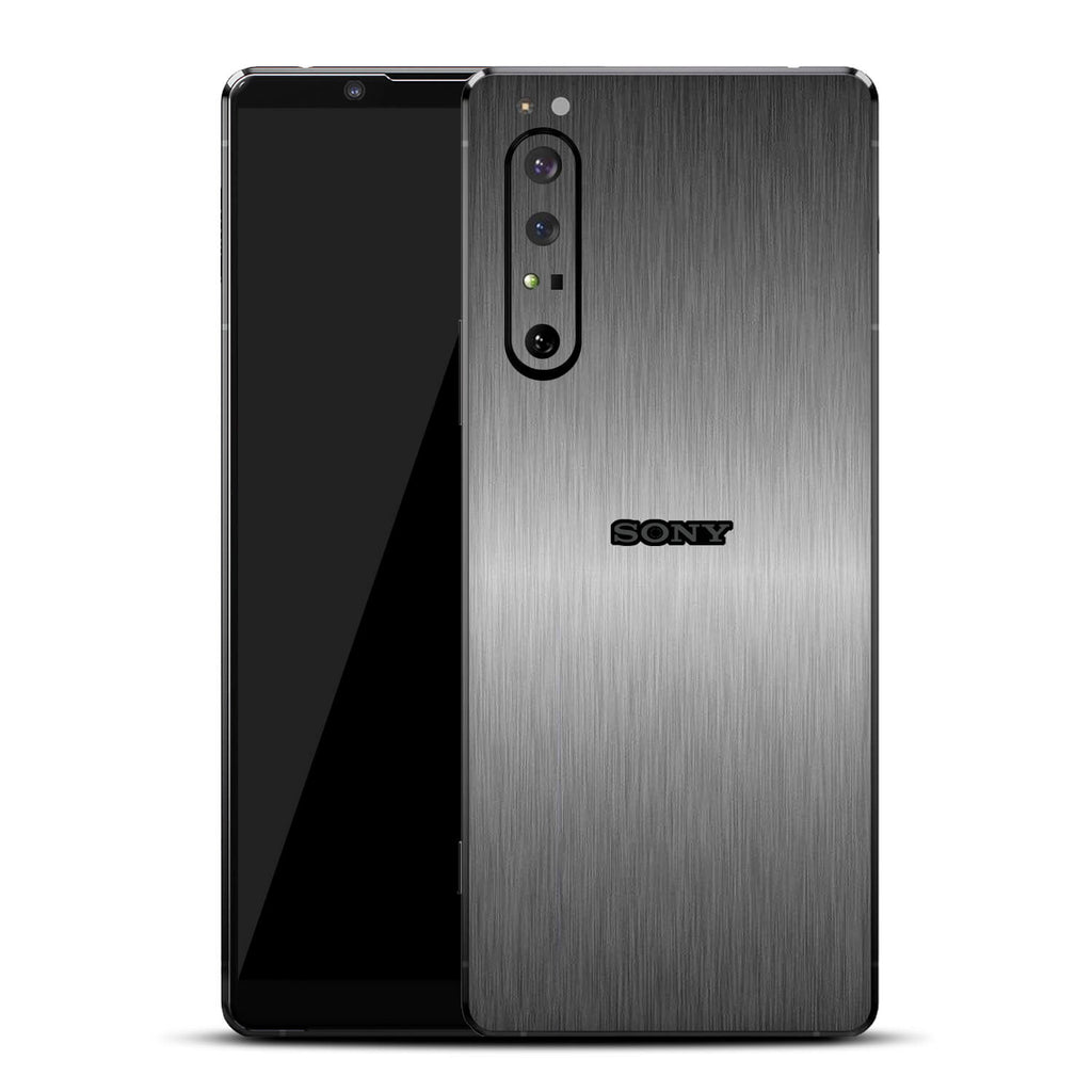 Sony Xperia 1 ii Brushed Titanium Skins