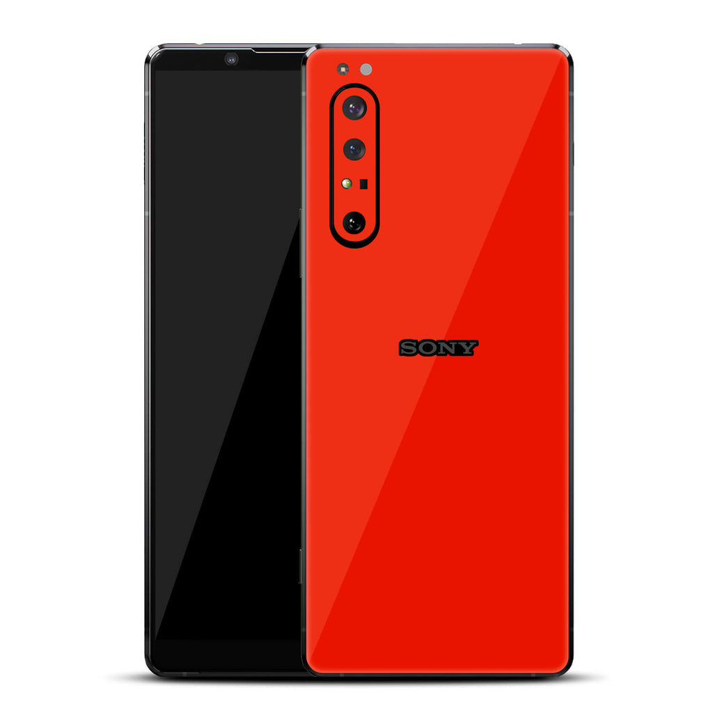 Sony Xperia 1 ii Dragon Red Gloss Skins