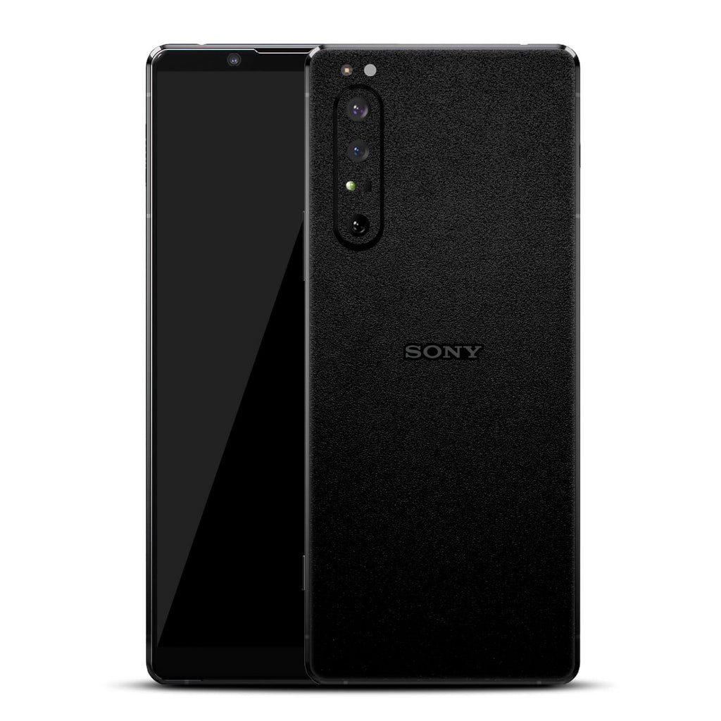 Sony Xperia 1 ii Textured Matt Black Skins