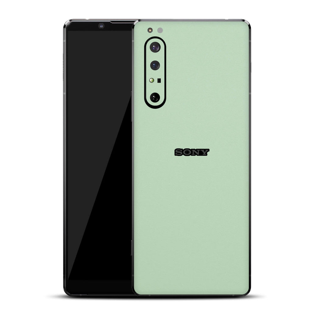 Sony Xperia 1 ii Textured Matt Mint Skins