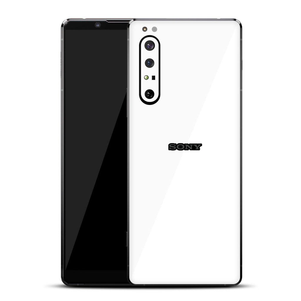 Sony Xperia 1 ii White Gloss Skins