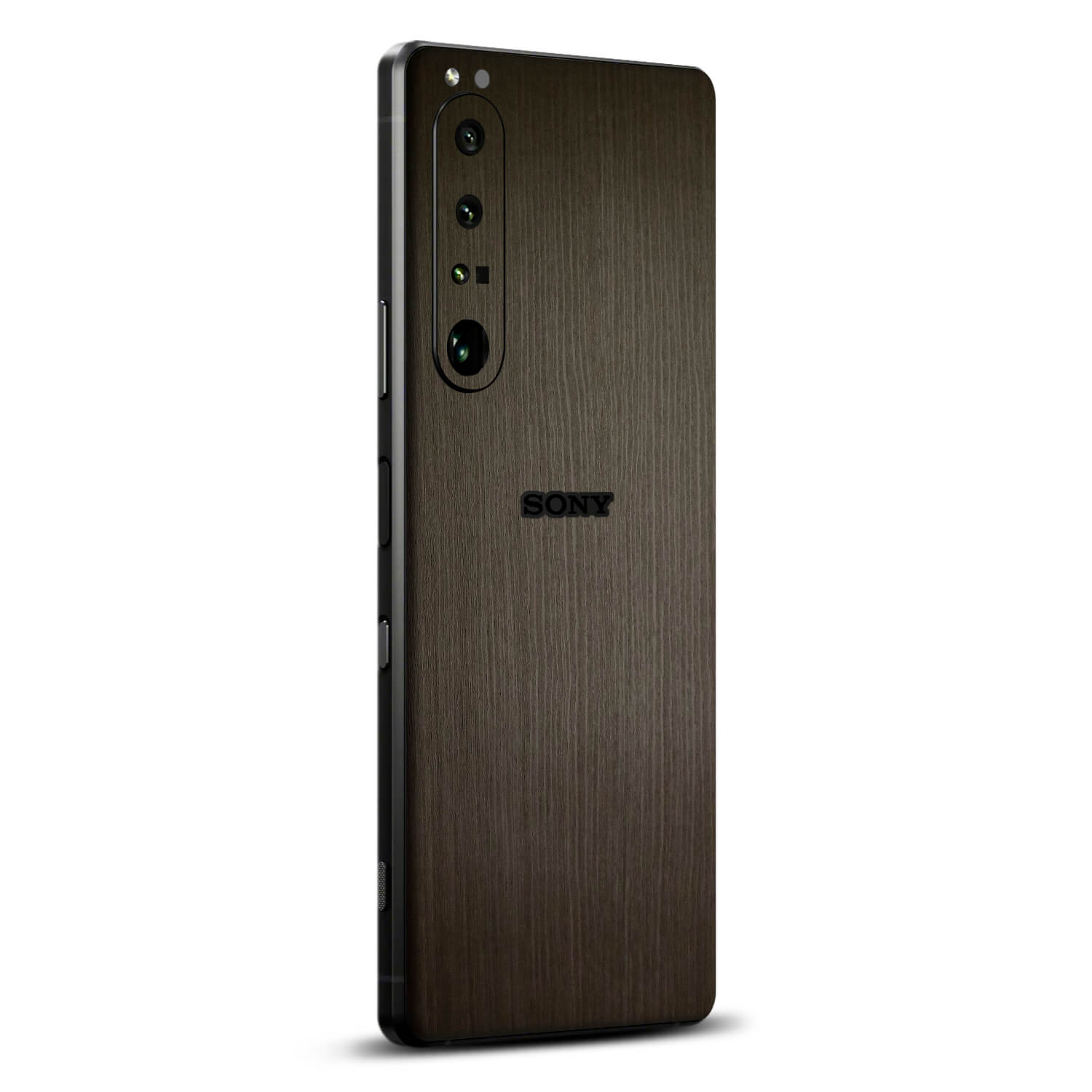 Sony Xperia 1 iii Silverblack wood skins